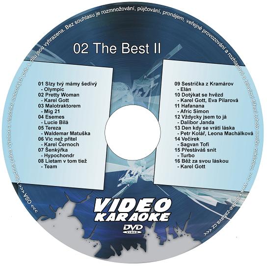 KARAOKE ZÁBAVA: Karaoke DVD 02 The Best II